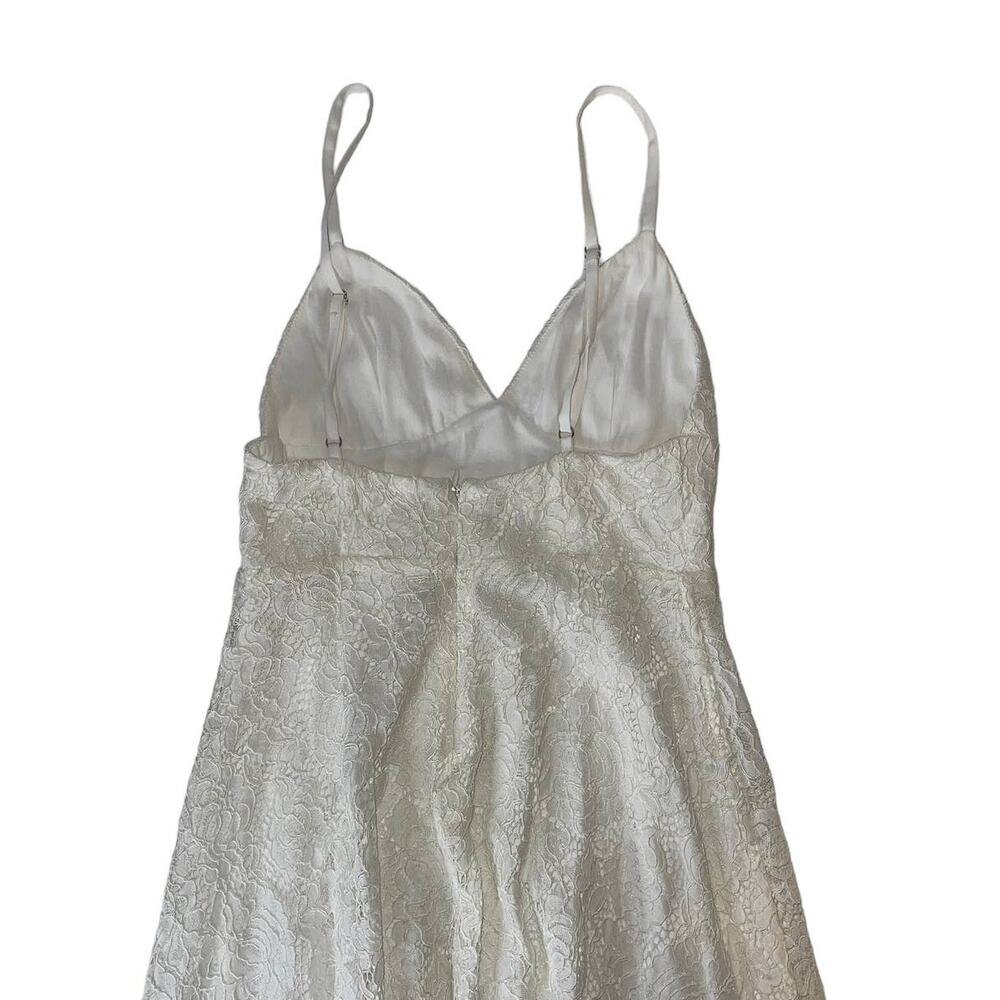 Fame and Partners Charlotte White Maxi Dress Size 2 - Picture 8 of 16